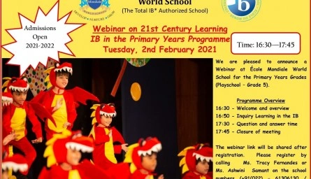 Interactive Webinar on International Baccalaureate